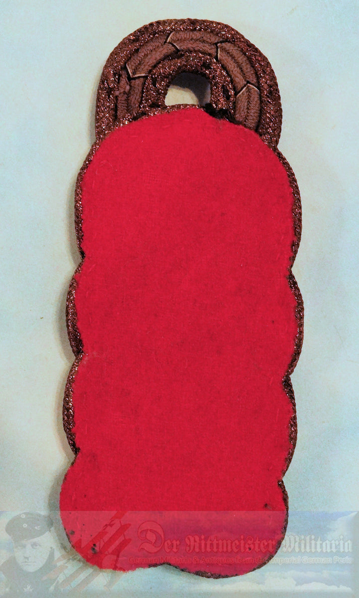 Prussian Shoulder Board Generalfeldmarschall M1915 - Derrittmeister Militaria Group