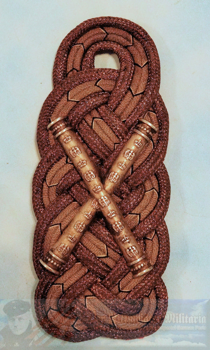 Prussian Shoulder Board Generalfeldmarschall M1915 - Derrittmeister Militaria Group