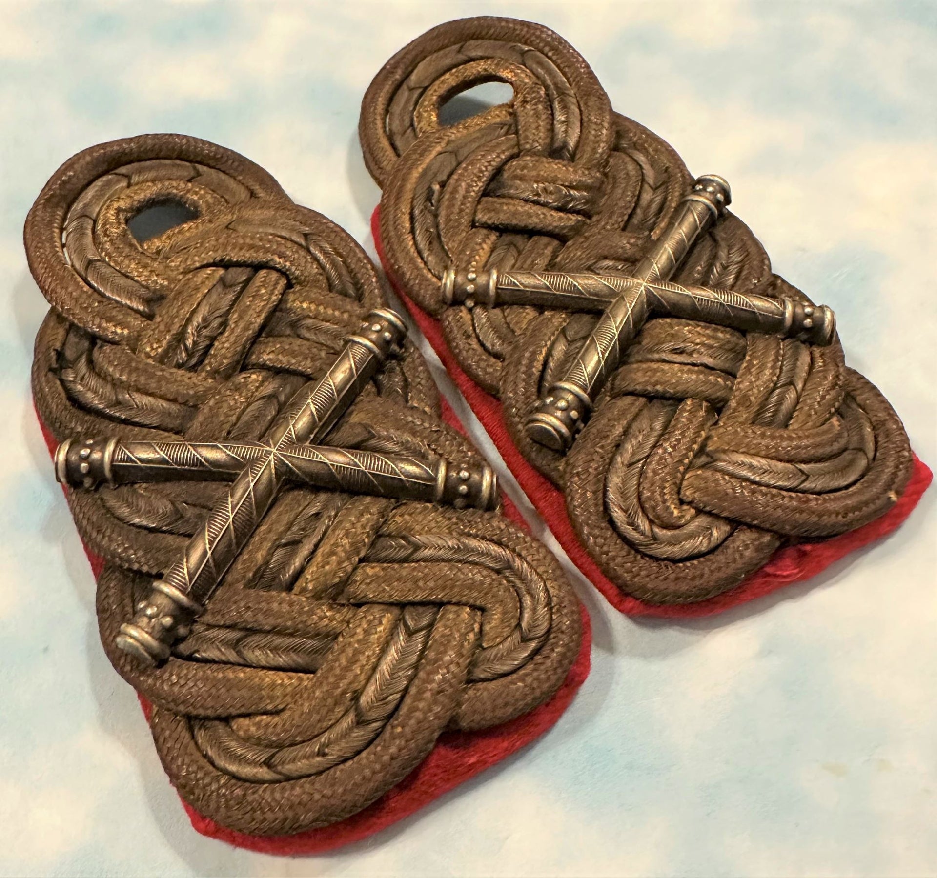 Prussian Shoulder Boards for Generalfeldmarschall - Derrittmeister Militaria Group