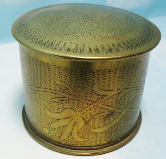 Germany Trench Art Container - Derrittmeister Militaria