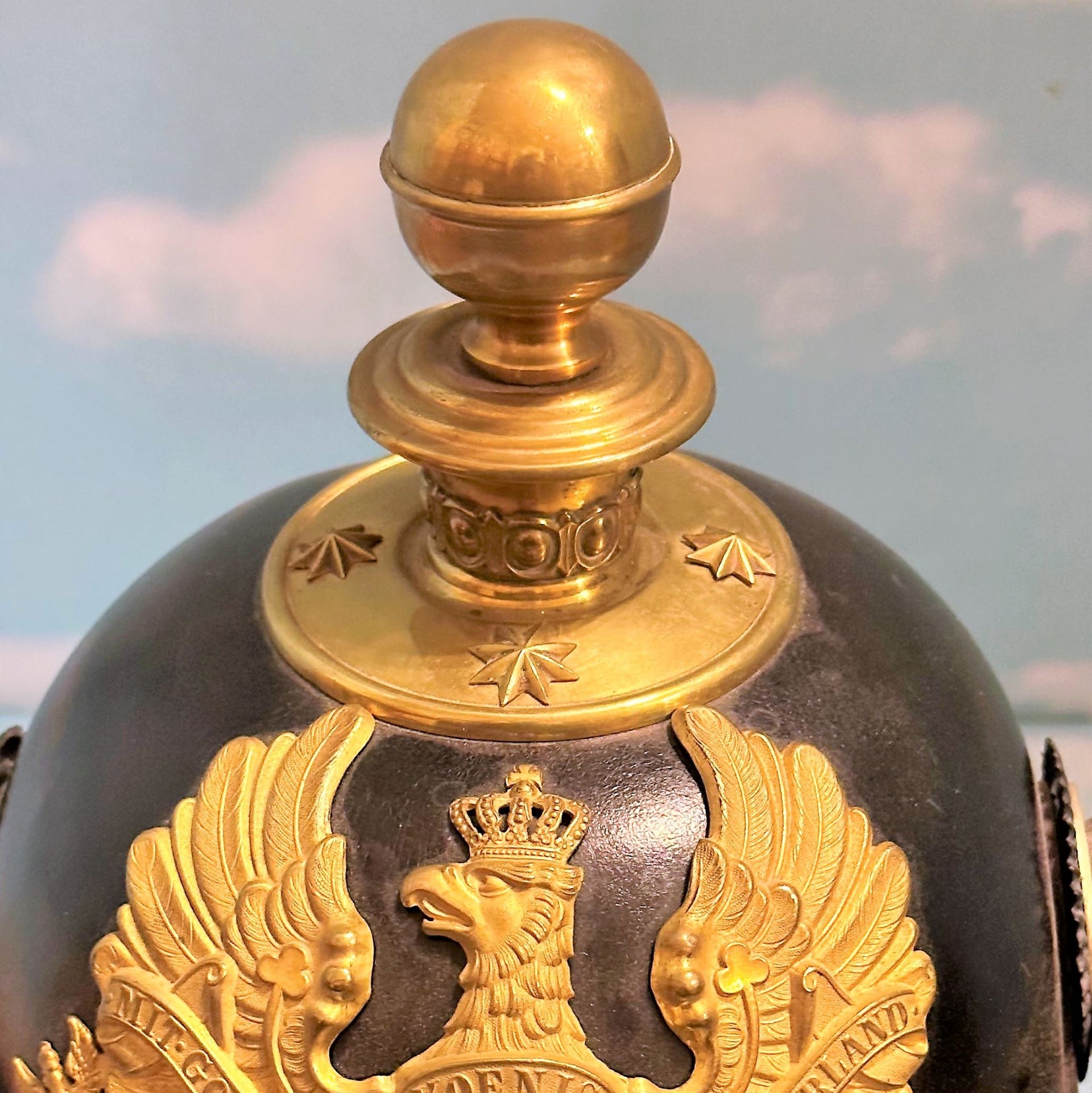 Prussia Kugelhelm for Officer Pre 1890 - Derrittmeister Militaria Group