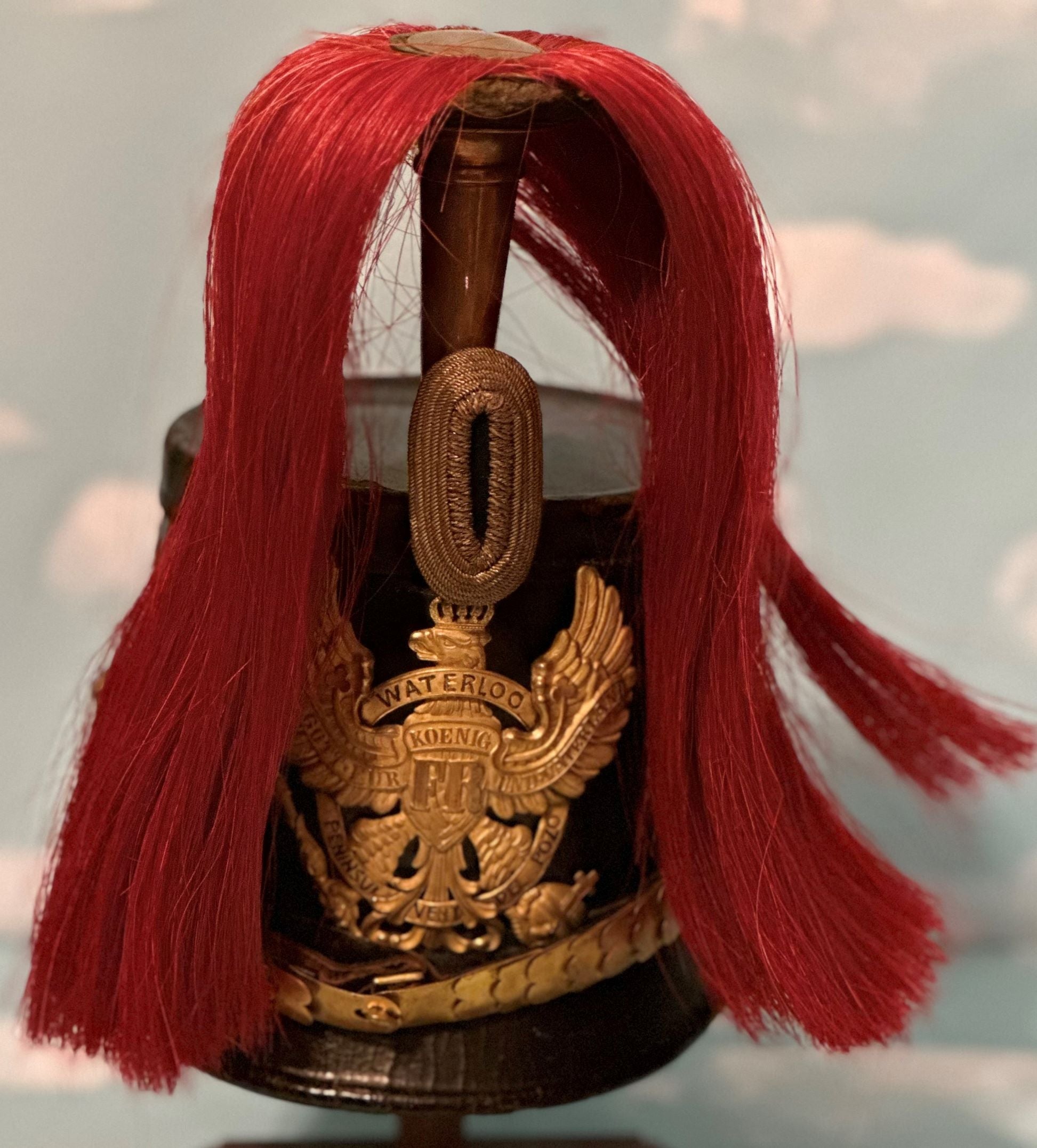 Prussia Tschako for Senior NCO Regimental Band Member for Jäger-Bataillon Nr 10 Full Parade Configuration - Derrittmeister Militaria Group