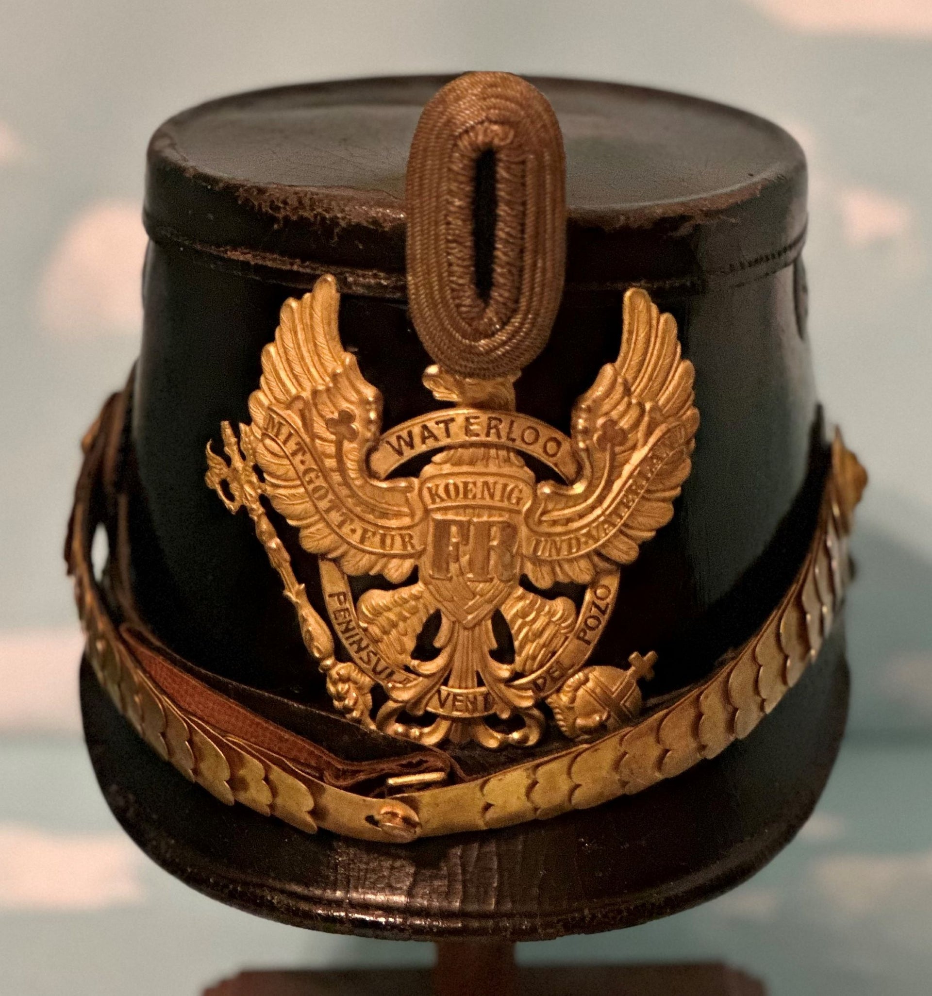 Prussia Tschako for Senior NCO Regimental Band Member for Jäger-Bataillon Nr 10 Full Parade Configuration - Derrittmeister Militaria Group