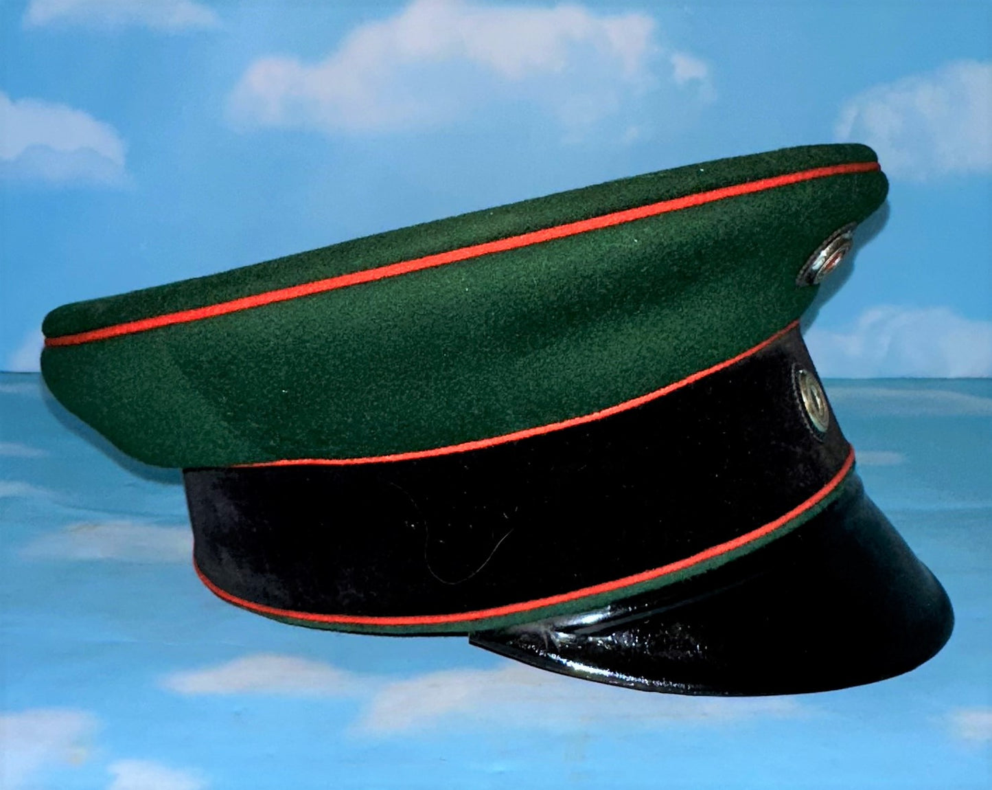 Prussian Schirmmütze / Visor Cap for Officer in Garde-Schützen-Regiment - Derrittmeister Militaria Group