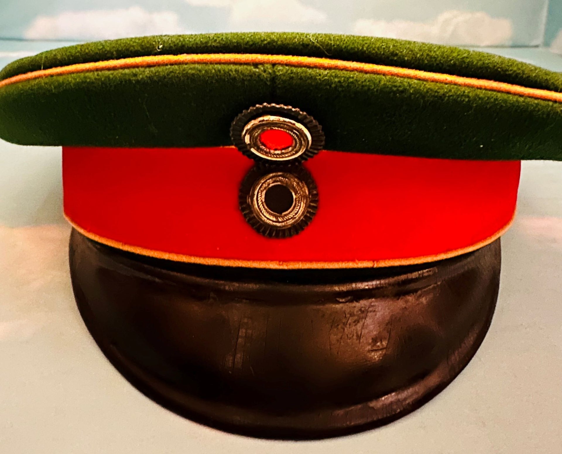 Prussian Schirmütze / Visor Cap for Officer in Husaren-Regiment Nr 6 - Derrittmeister Militaria Group