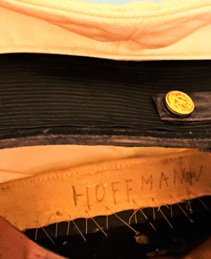 Prussia Schirmmütze / Visor Cap for Officer in Kaiserliche Marine identified Hoffman - Derrittmeister Militaria Group