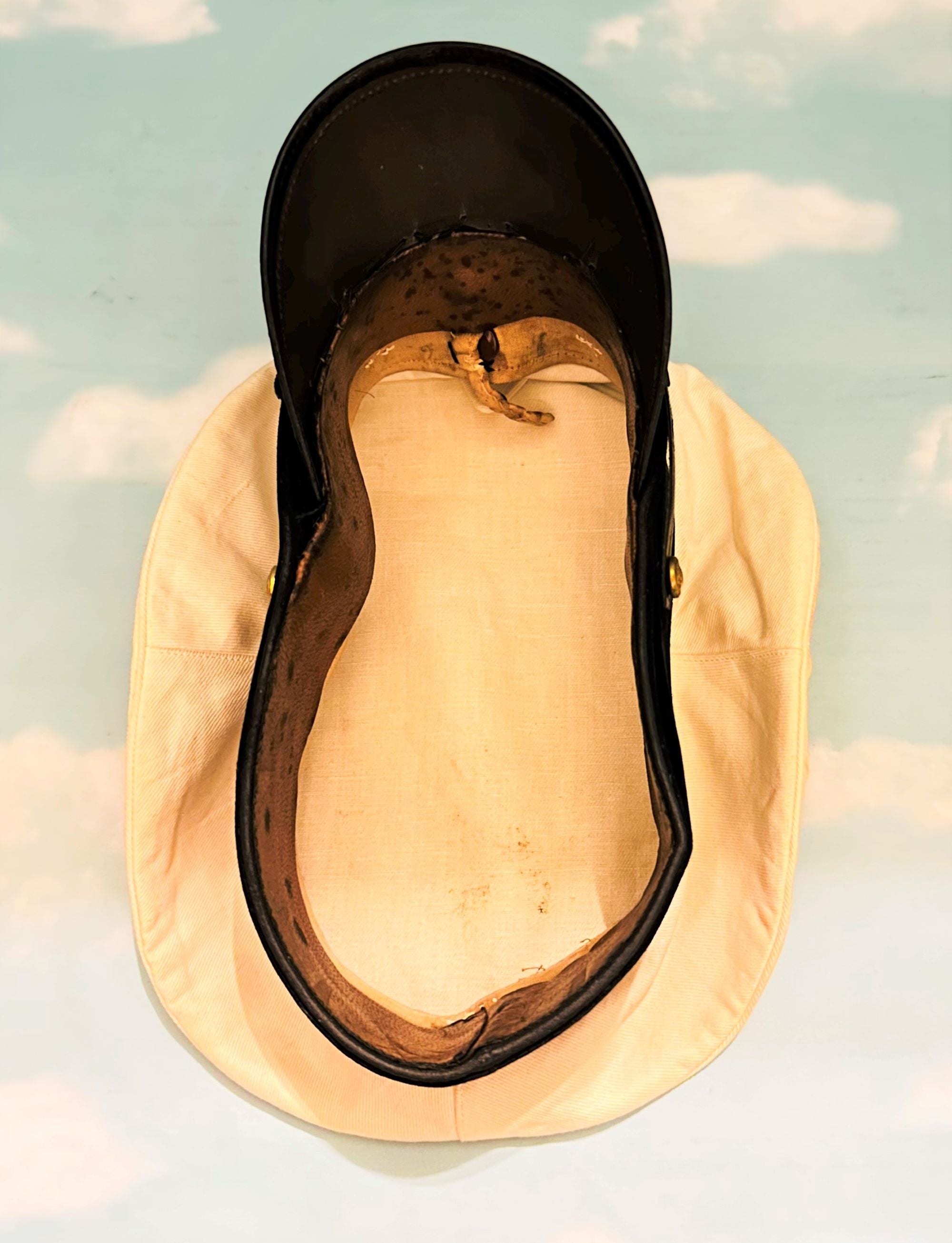 Prussia Schirmmütze / Visor Cap for Officer in Kaiserliche Marine identified Hoffman - Derrittmeister Militaria Group