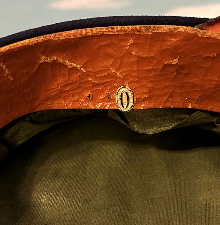 Prussian Schirmütze / Visor Cap for Reserve Officer in Pionier Rgt - Derrittmeister Militaria Group