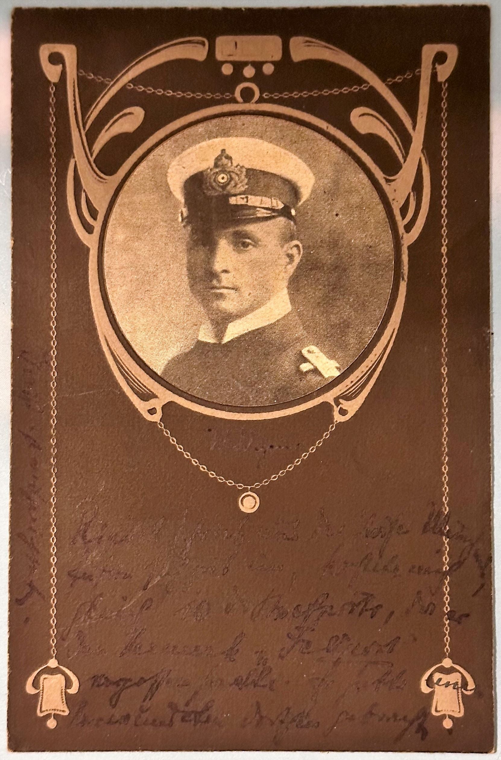 Germany Navy Post Card of Otto Weddigen - Derrittmeister Militaria Group