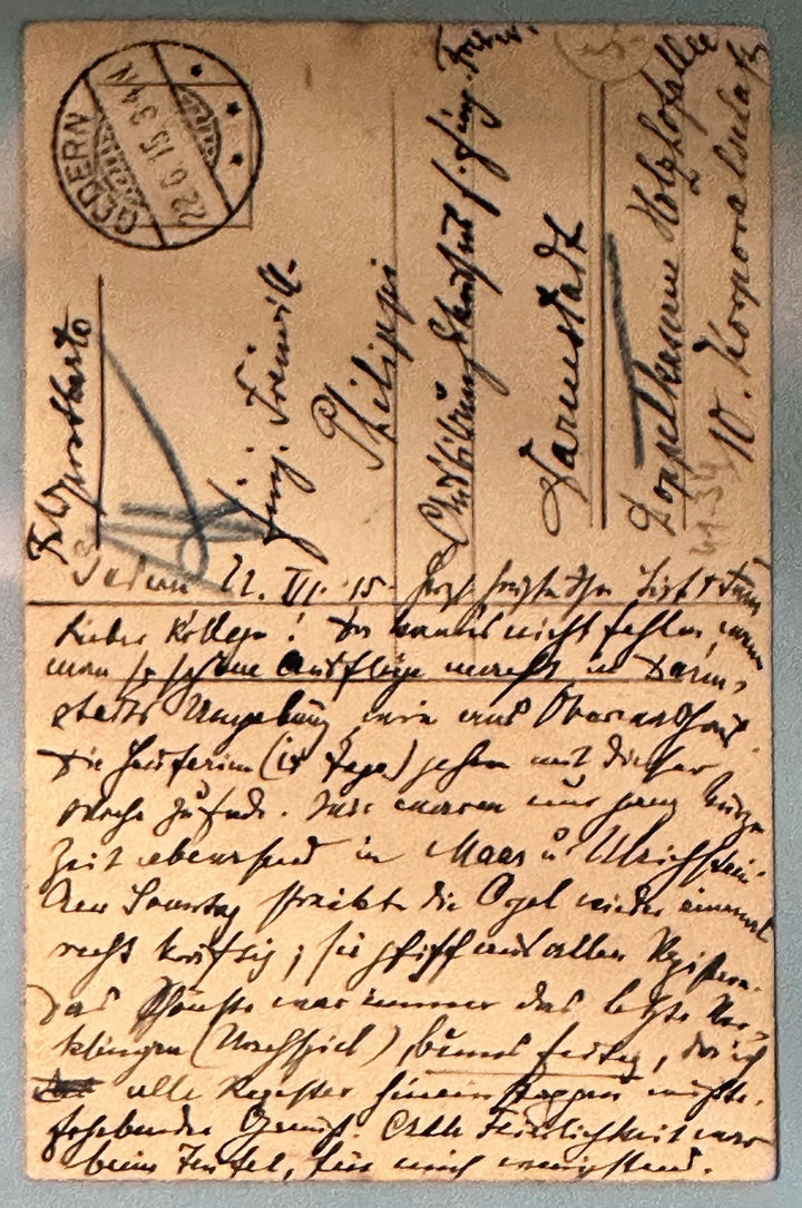 Germany Navy Post Card of Otto Weddigen - Derrittmeister Militaria Group